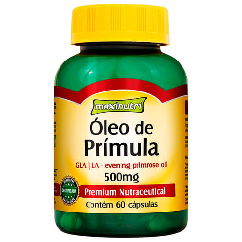 Óleo de Primula 500mg 60 Cápsulas - Imagem 1